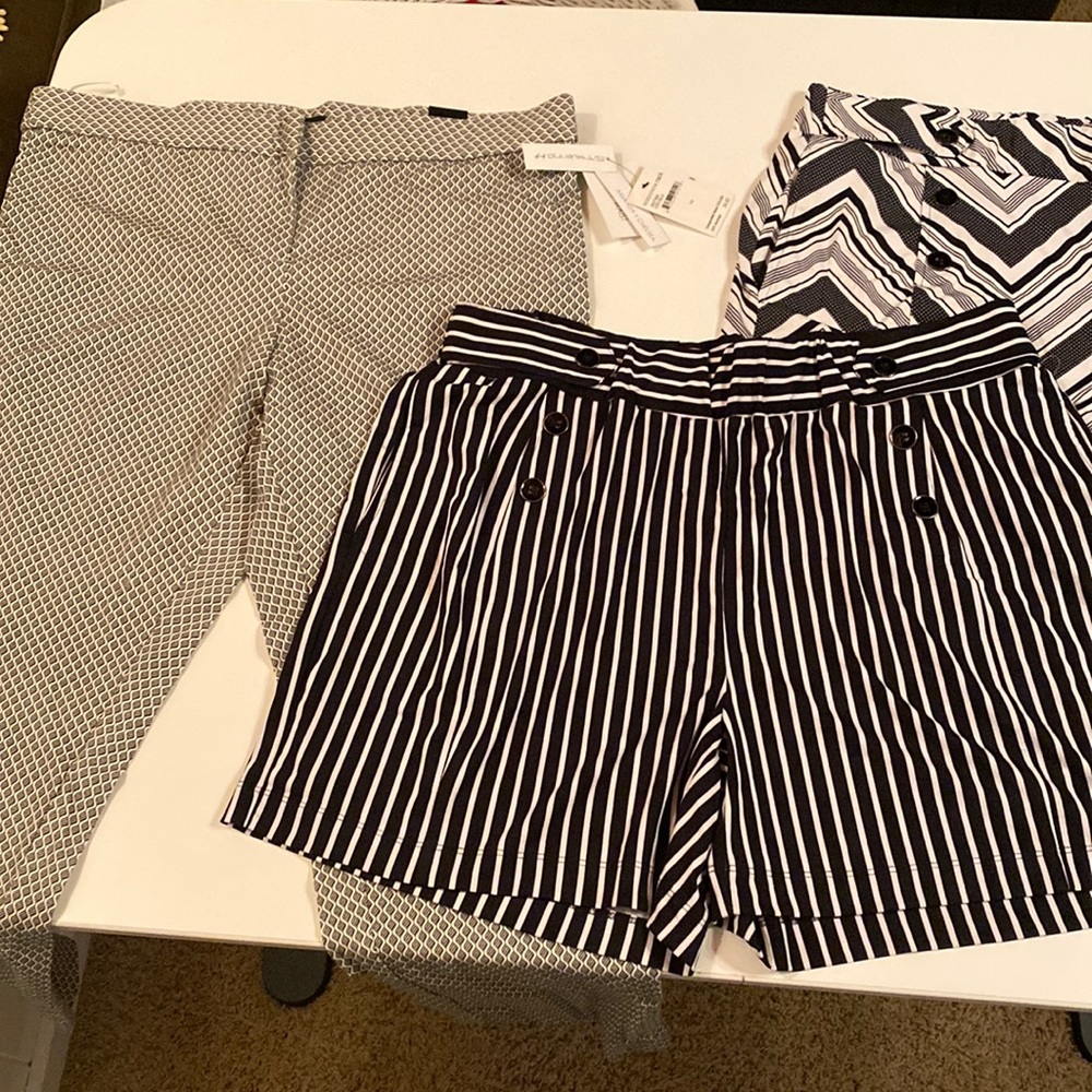 Amanda + Chelsea Capris and 2 pairs of Robert Louise Shorts.
